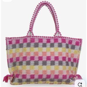 Casa Isota Camilla BE Tote in Pink Multi NWT Msrp - $618